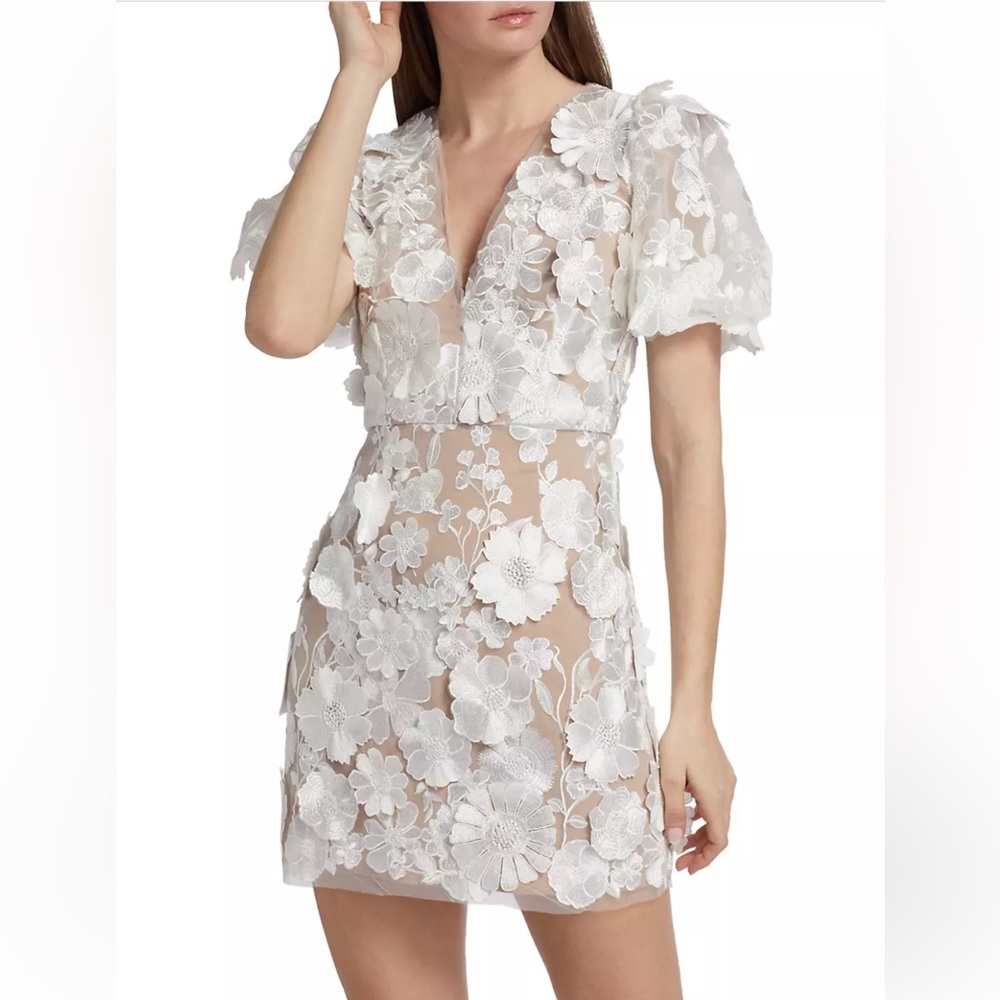 Elliatt Zayla Floral Lace Minidress
